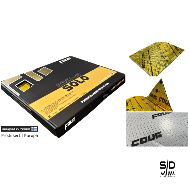 FOUR SOLO BaseMat 4,5mm 50x37cm, 1,48m2