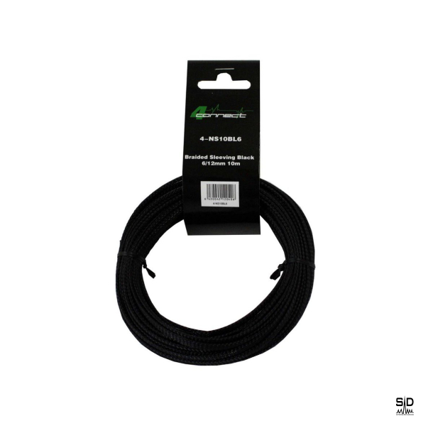 Nylonstrmpe Sort, 10 meter