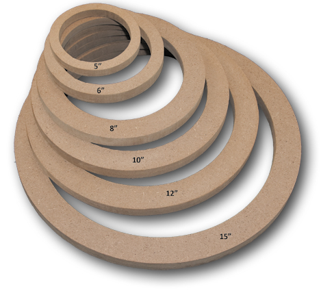 MDF Ring 15cm - MDF Ringer - Stereodudes