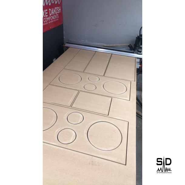 Flatpakket 15" kasse